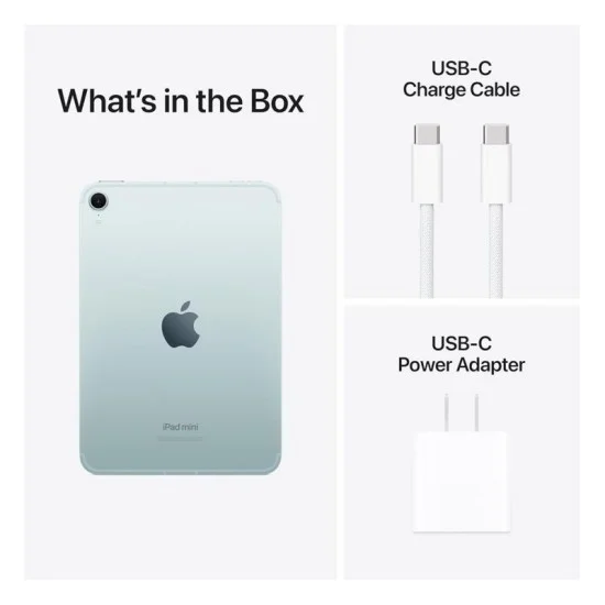Apple Ipad Mini 7 128Gb 8Gb Ram Wi-Fi 8.3-Inch – Blue